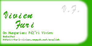 vivien furi business card